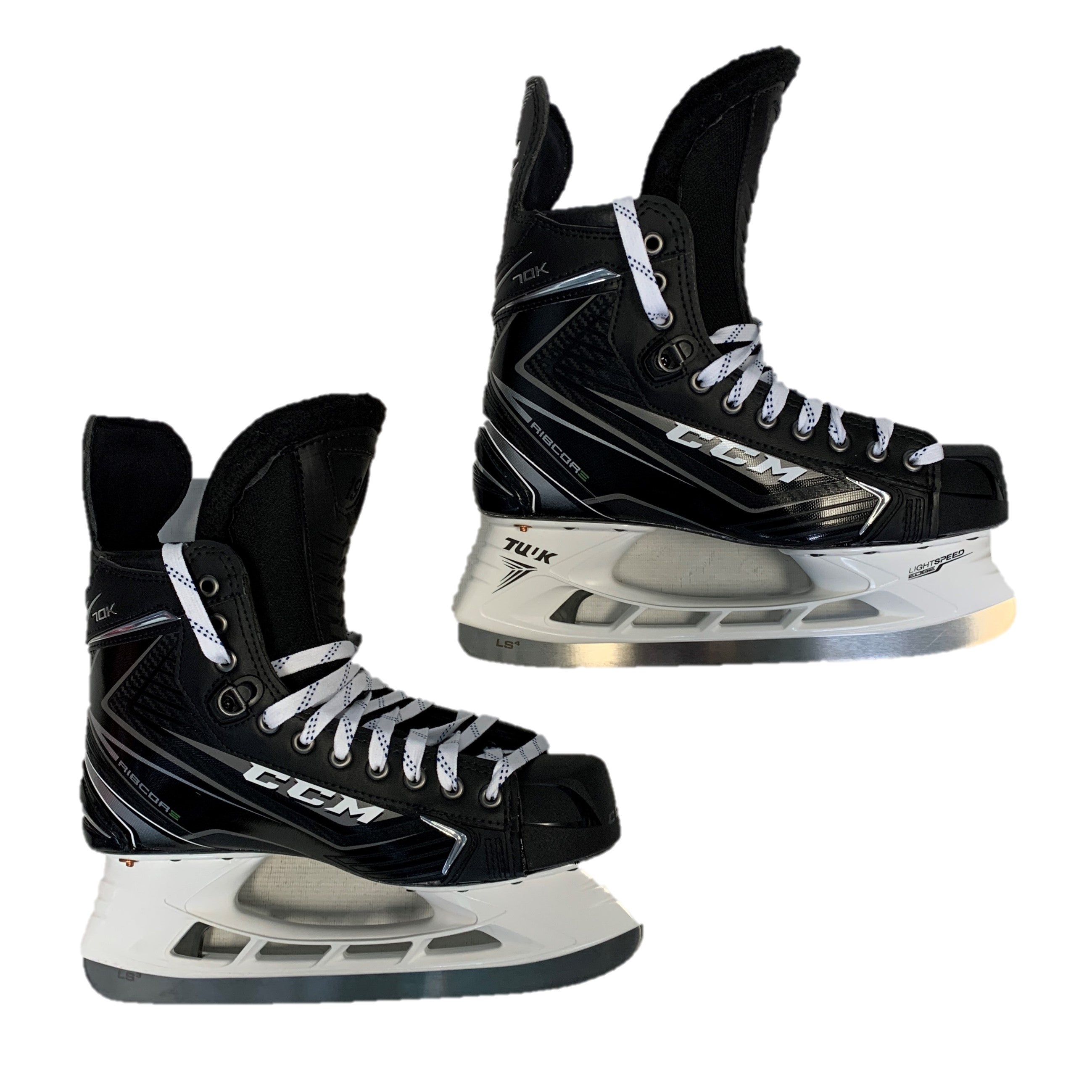 Patins de hockey CCM Ribcor 70K Pro Stock - Taille 9.75D - Jason Spezza